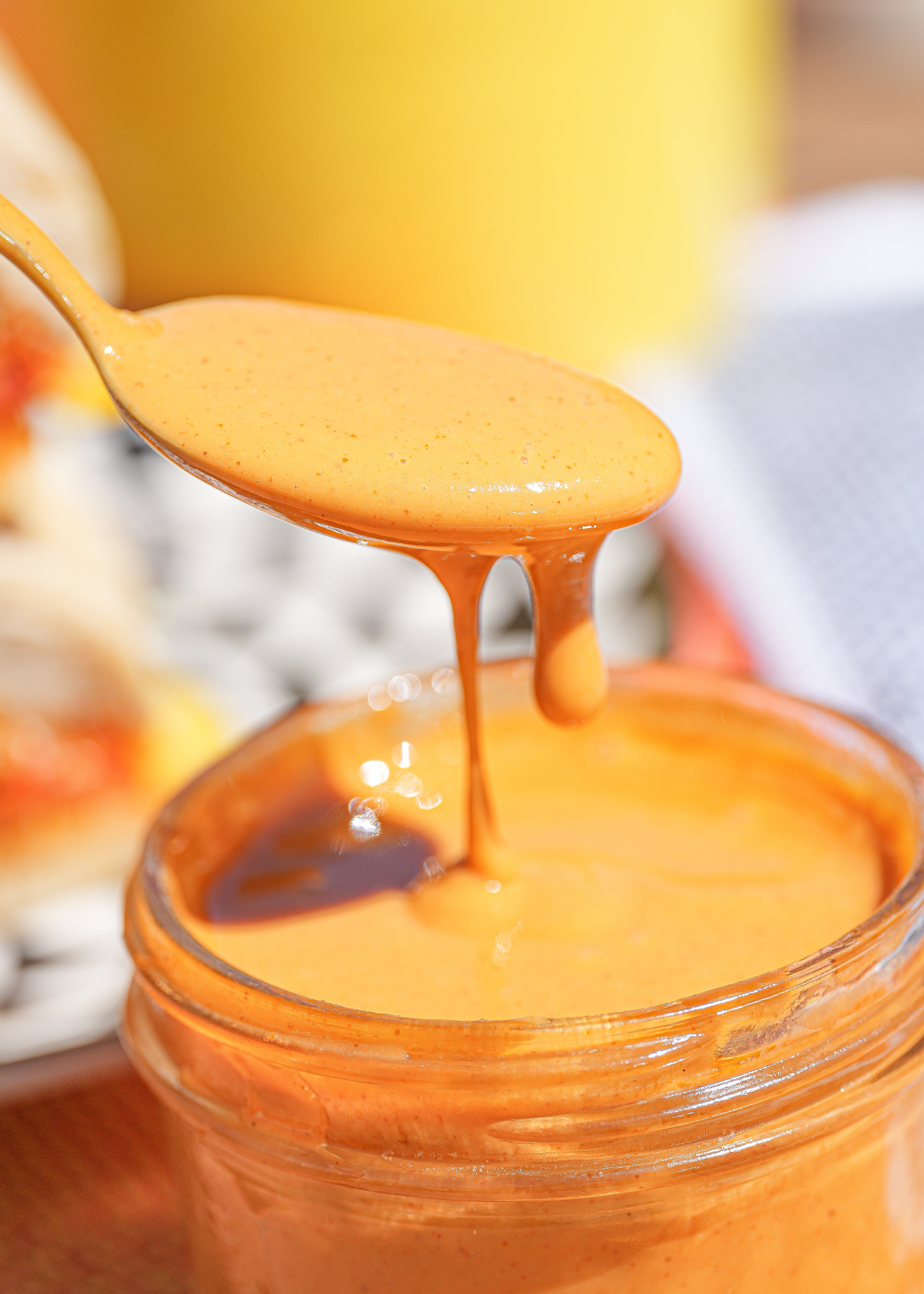 Chipotle Mayo using Olive Brine instead of Eggs