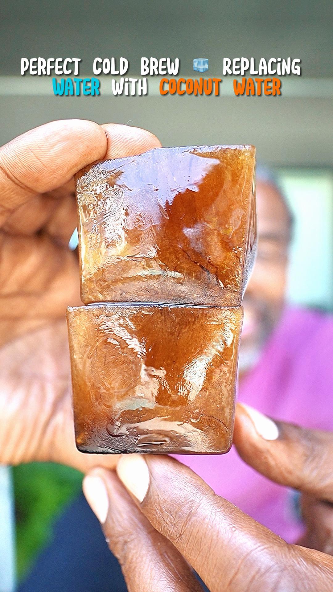 Cold Brew Game Changer: Coconut Ice Cubes All Summer Long!