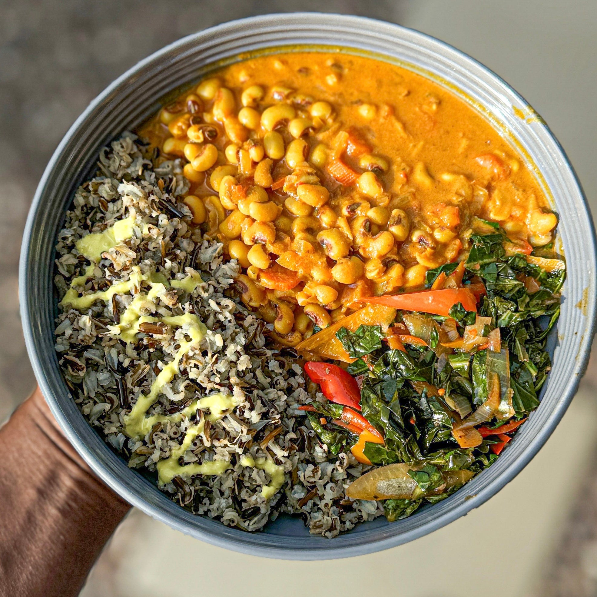 Curry Black-Eyed Pea Bowl Recipe