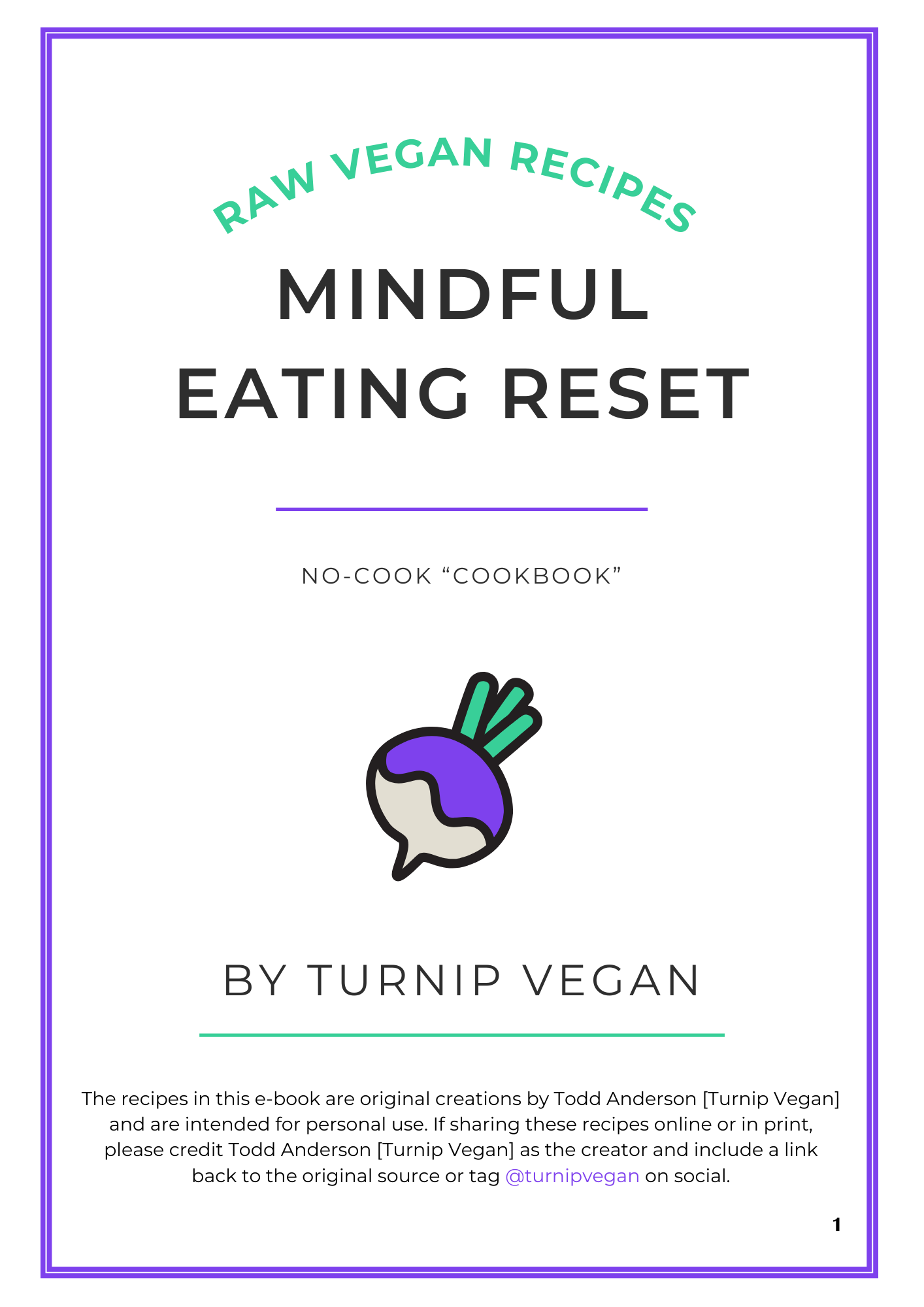 Mindful Eating Reset E-Book